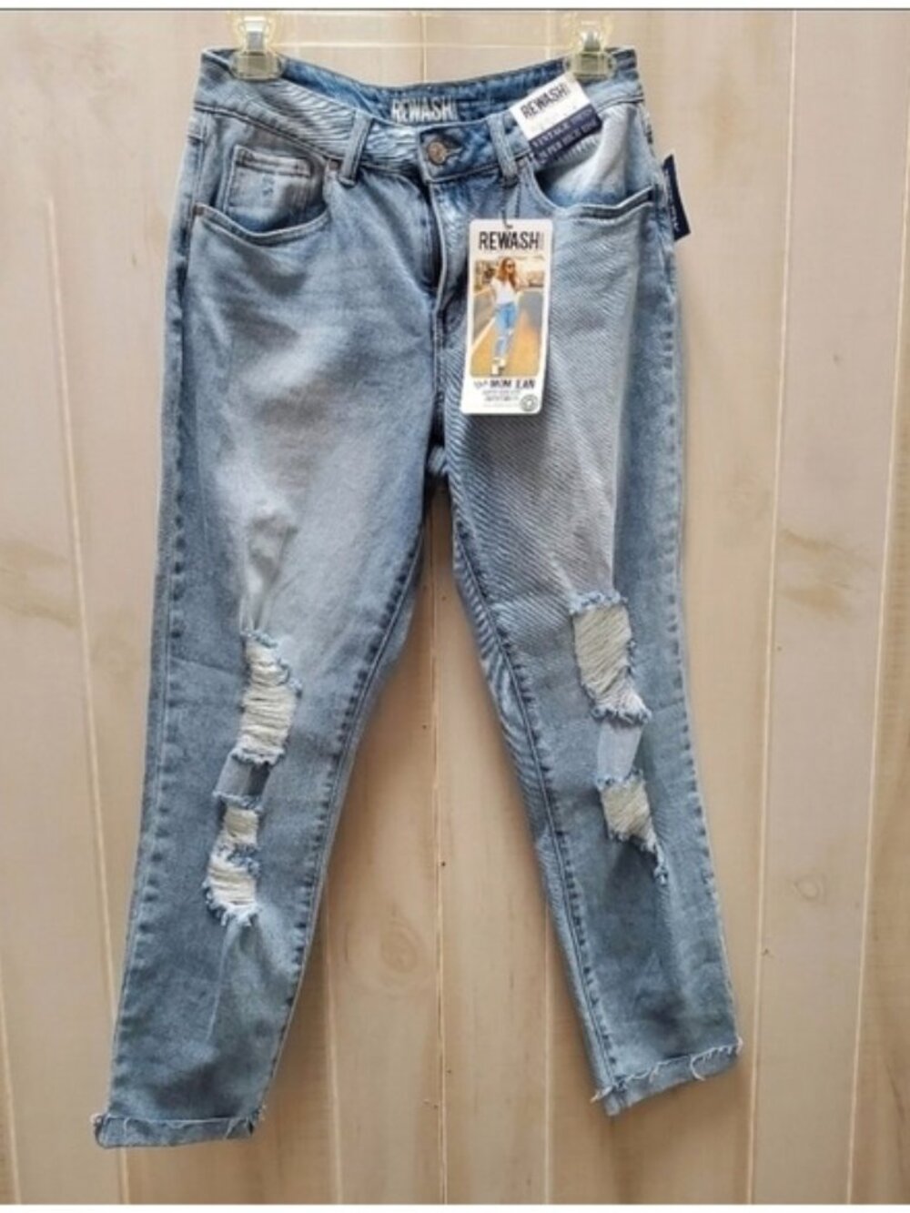 REWASH "Super High Rise Mom Jean" NWT Size 5/27